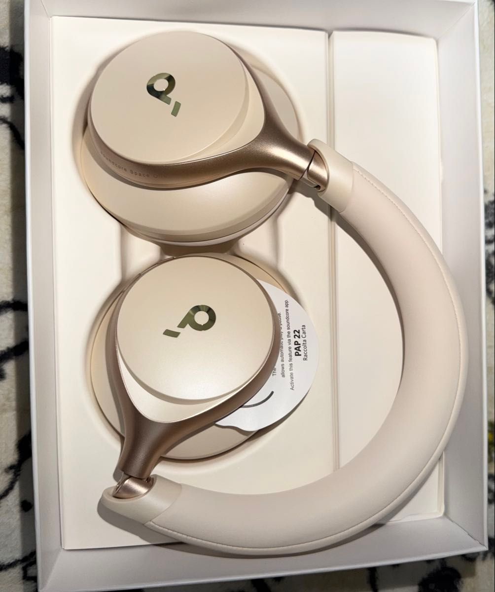 Anker ヘッドホン Soundcore Space One ホワイト 中古 美品｜Yahoo