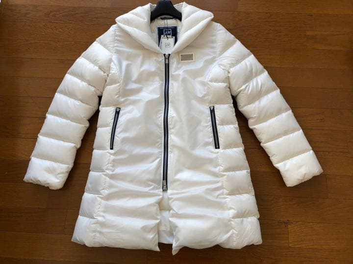 【新品】ZOYダウンコート シャドードットジャガードダウンコート(その他のコート・ブルゾン