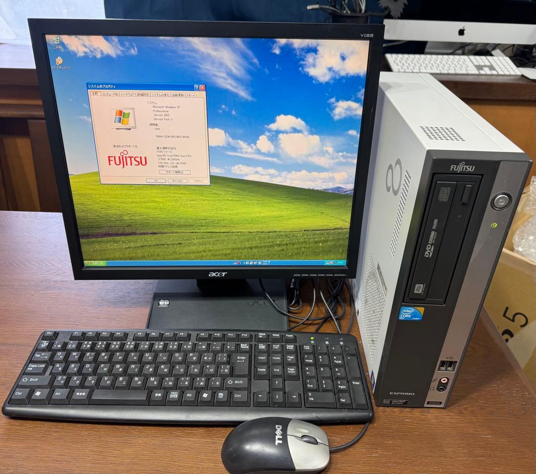 ひ*ろ様 Fujitsu esprimo D550 Windows XP 楽天市場】Windows10 Pro 64bit 富士通 ESPRIMO D556/MX（FMVD1600RP