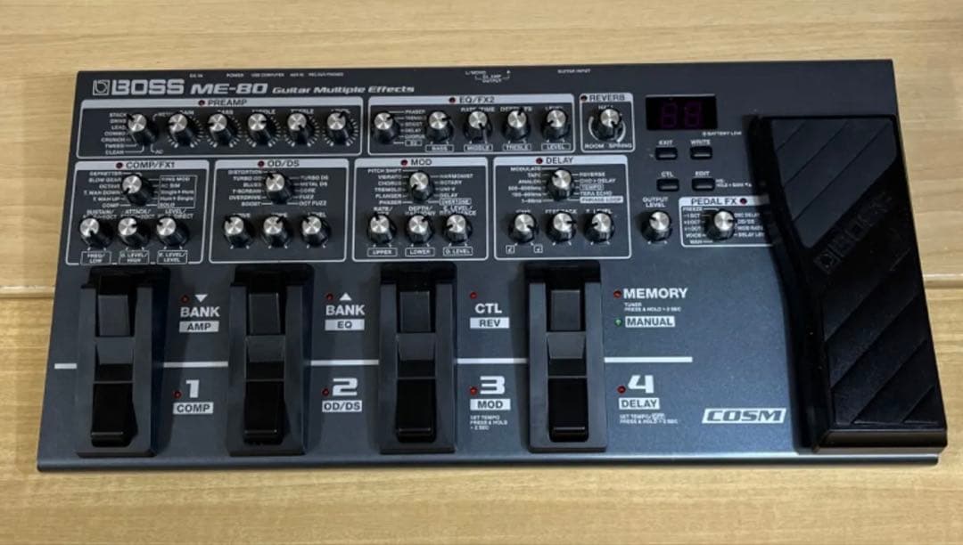 マルチエフェクター BOSS ME-80 美品 新感覚マルチエフェクター BOSS ME-80を使いこなそう！｜島村楽器